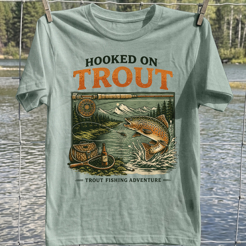 Hooked On Trout T-Shirt
