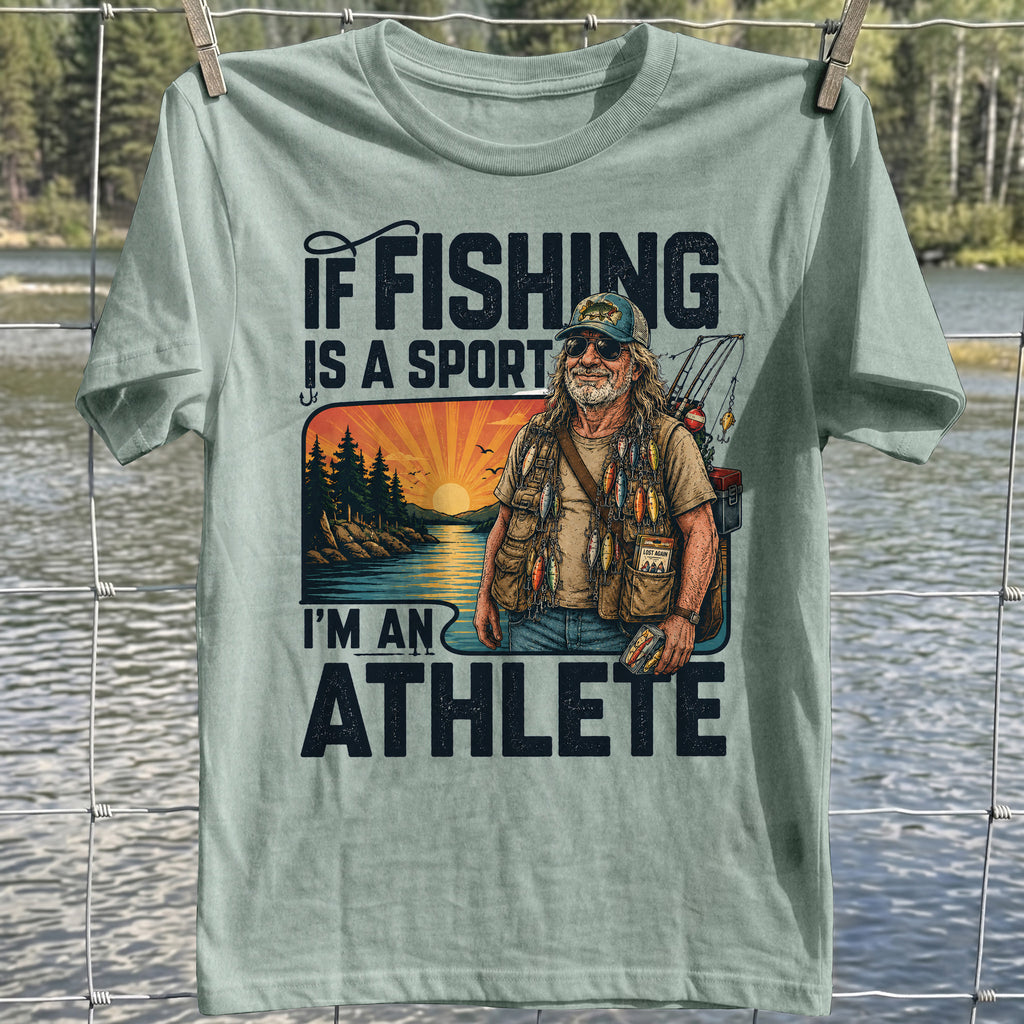 Fishing Athlete T-shirt