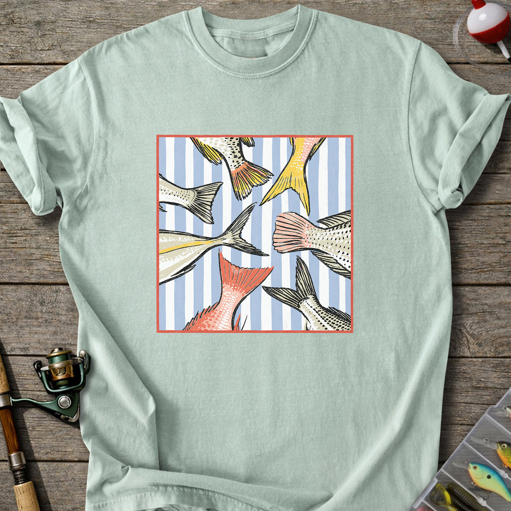 Colorful Saltwater Fins T-Shirt