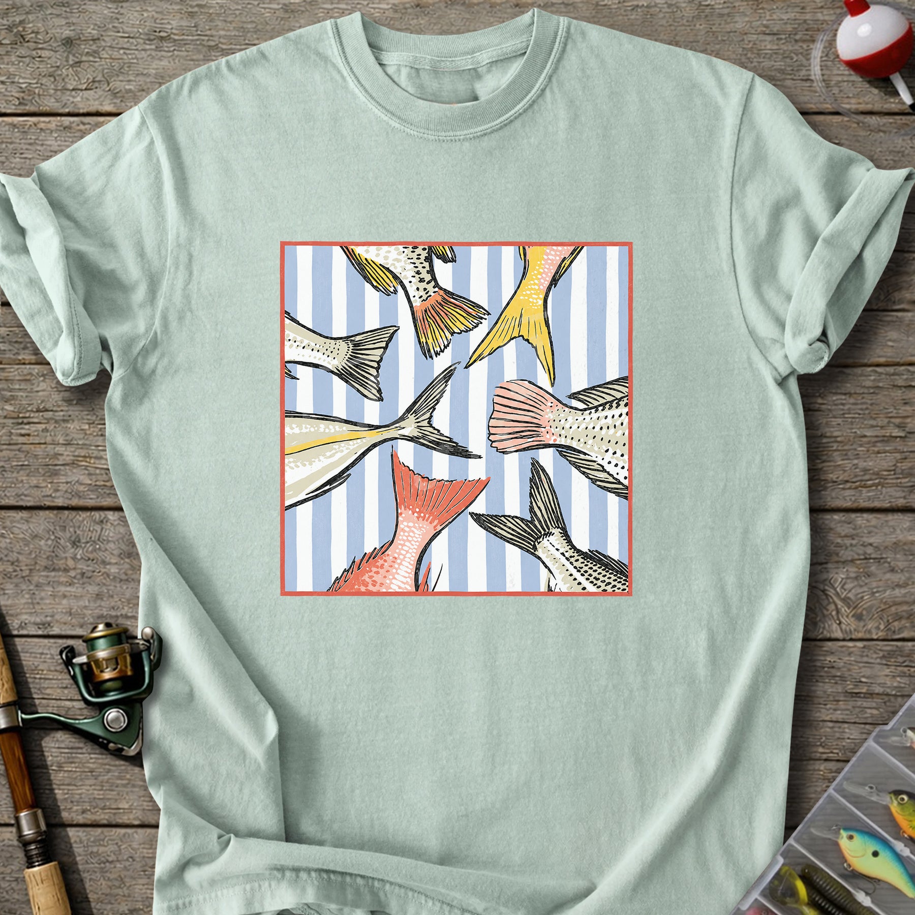 Colorful Saltwater Fins T-Shirt