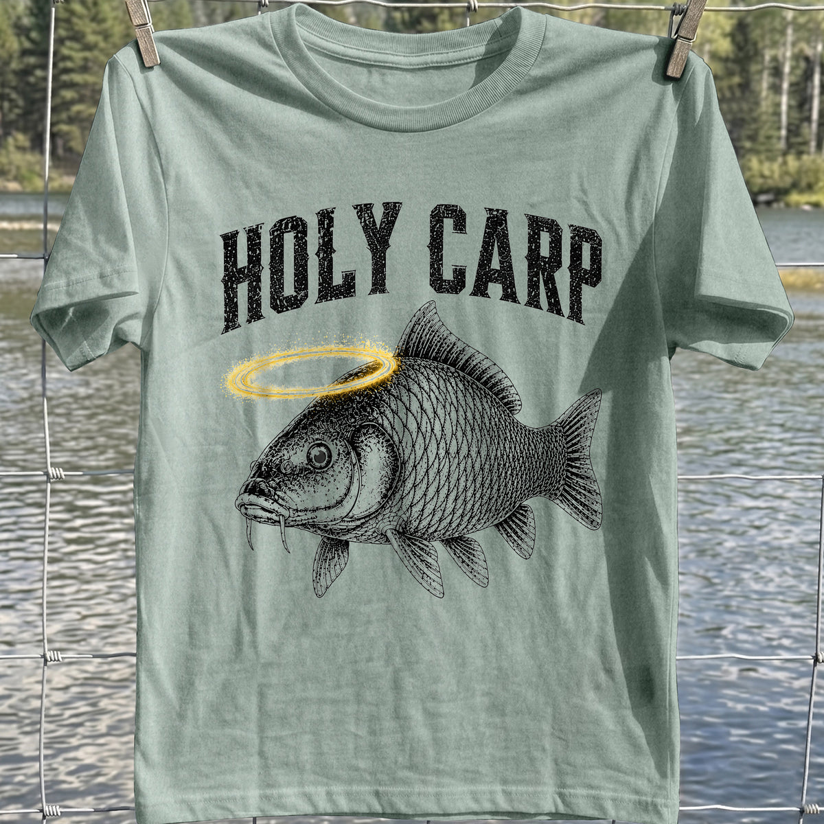 Holy Carp Fishing T-Shirt