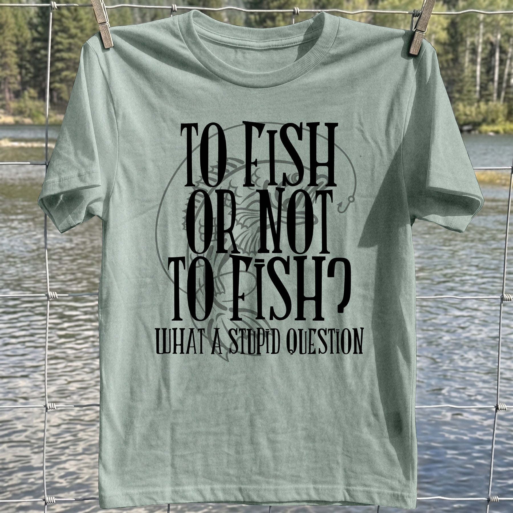 To Fish Or Not Tshirt