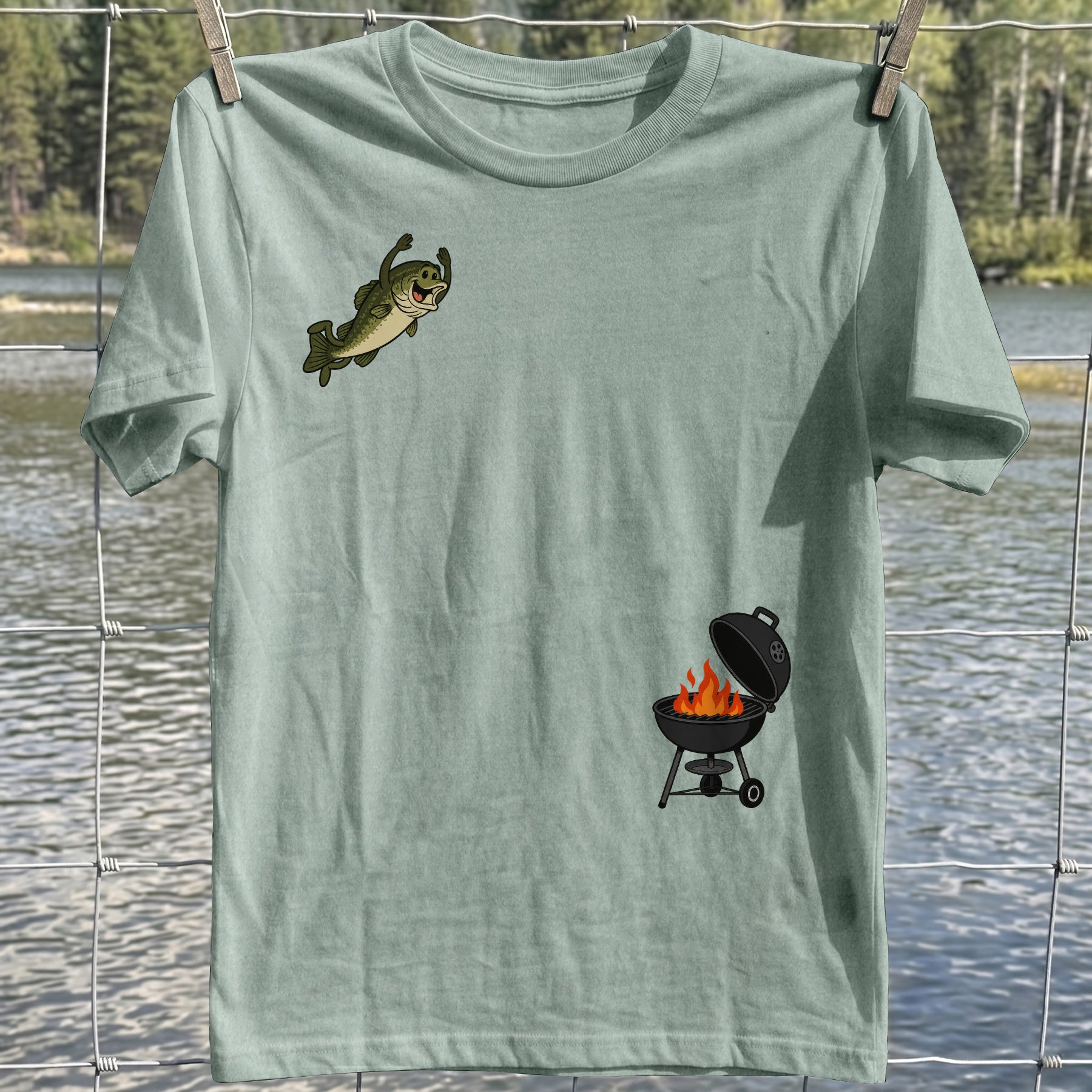Grill Fish T-Shirt