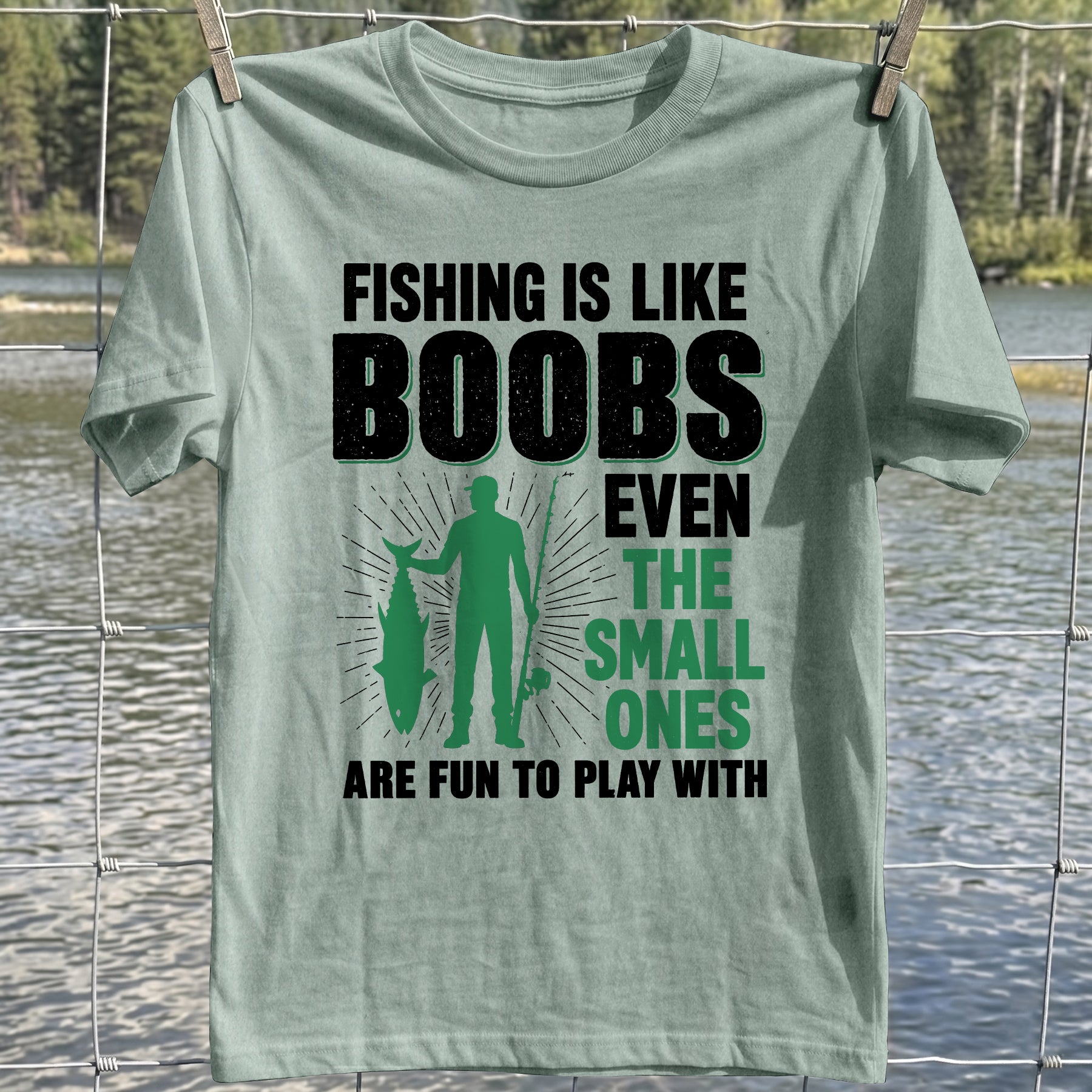 Fishing Boobs T-Shirt