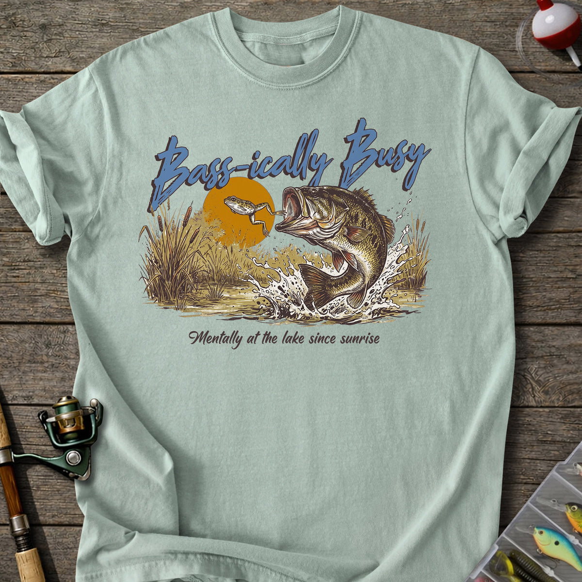 Bass-ically Busy Tshirt