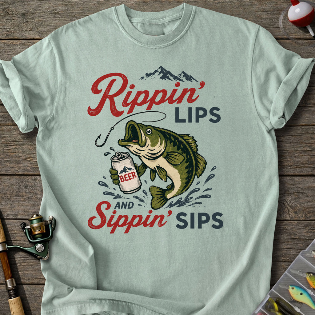 Lips Sips T-shirt