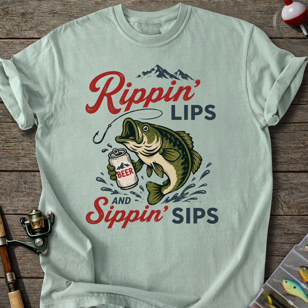 Lips Sips T-shirt
