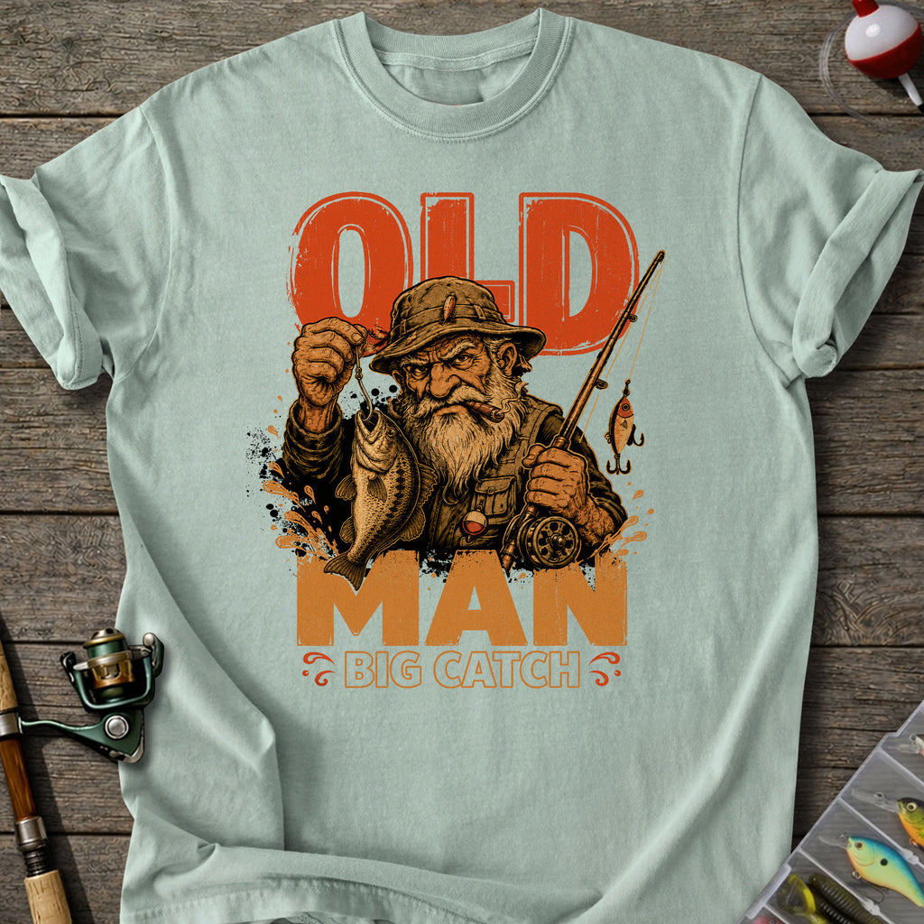 Old Man Big Catch T-shirt