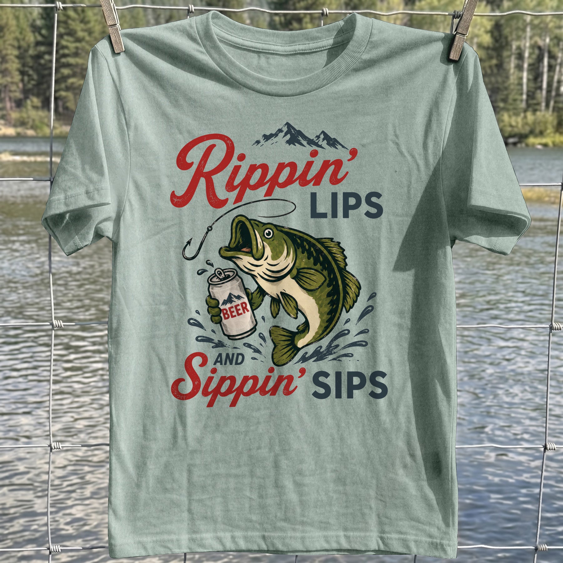 Lips Sips T-shirt