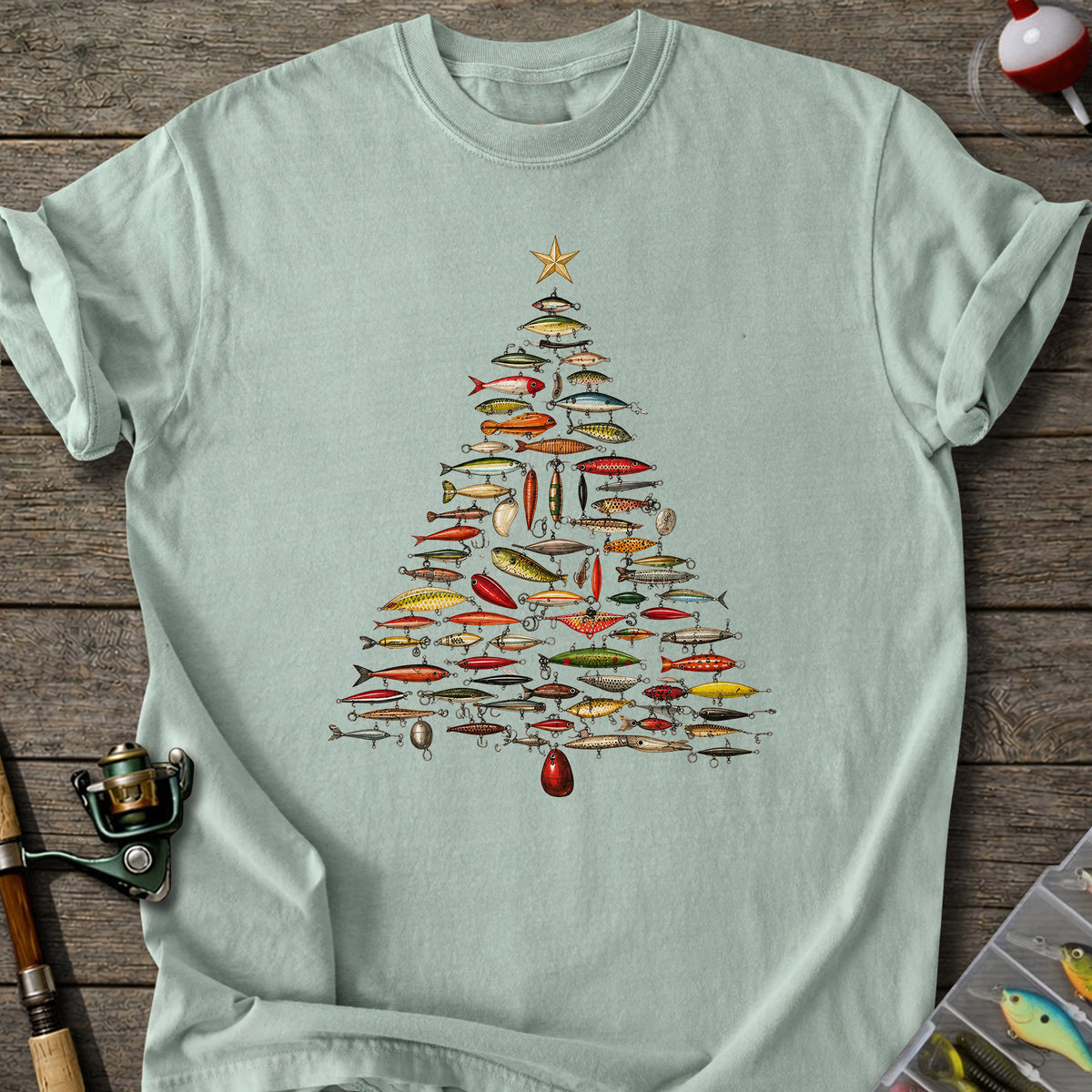 Christmas Lure Tree T-Shirt