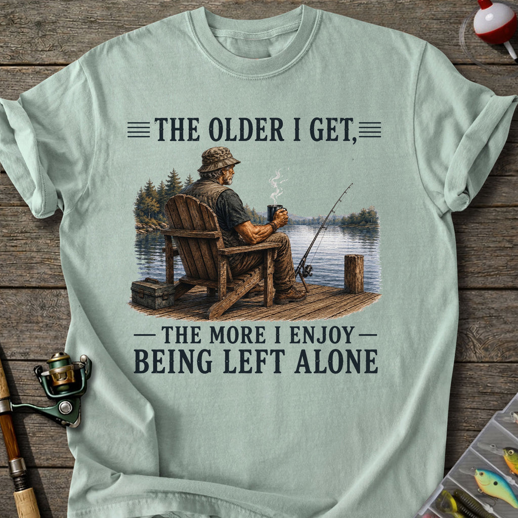 Left Alone Fishing T-Shirt