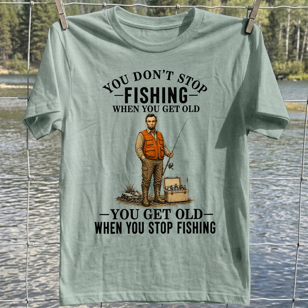 Lincoln Never Stops T-Shirt