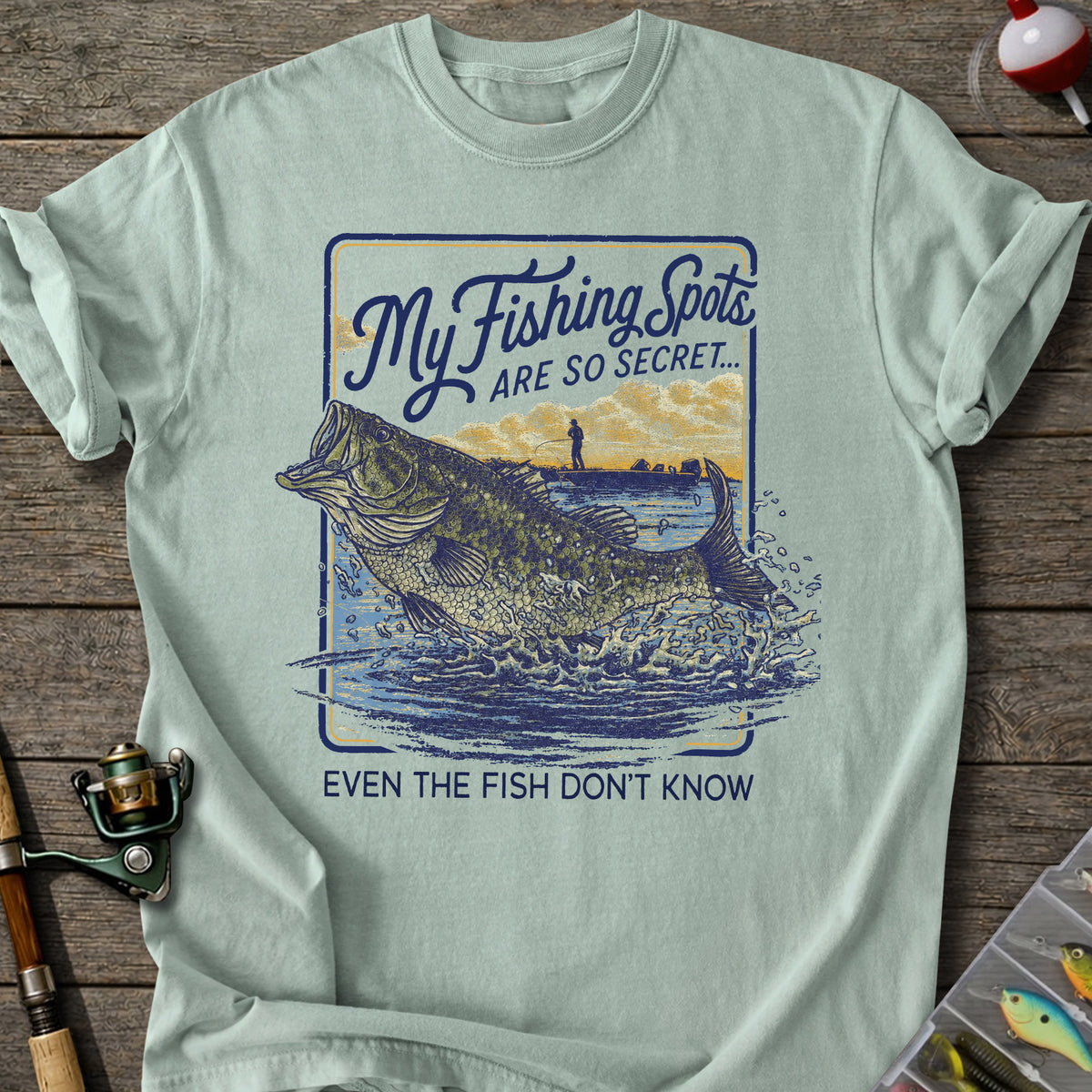 Secret Fishing Spots T-Shirt