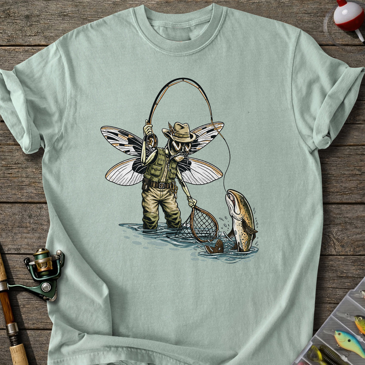 Fly Fishing Mayfly T-Shirt