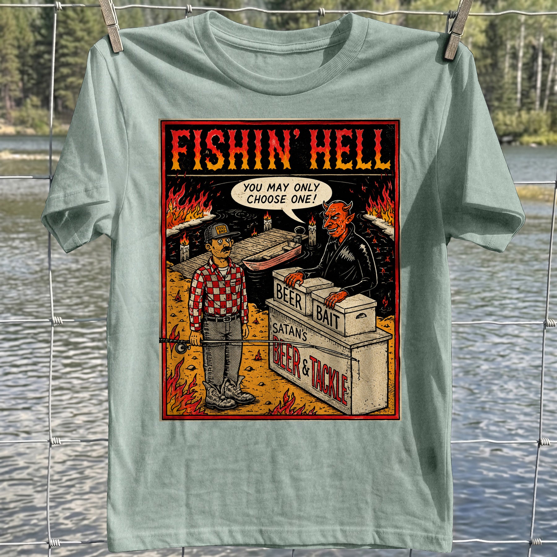 Fishing Hell T-shirt