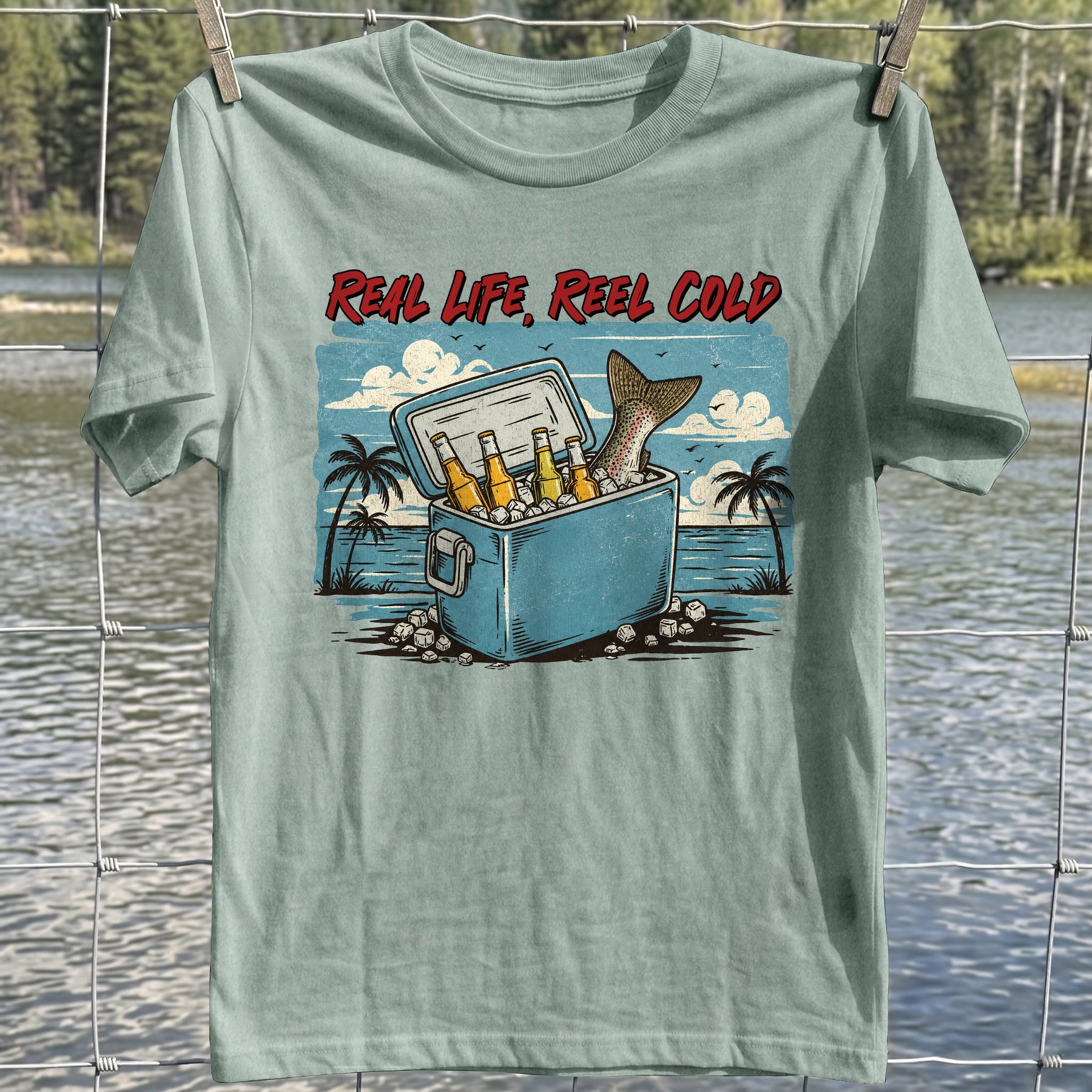 Cold Beer Cooler T-Shirt