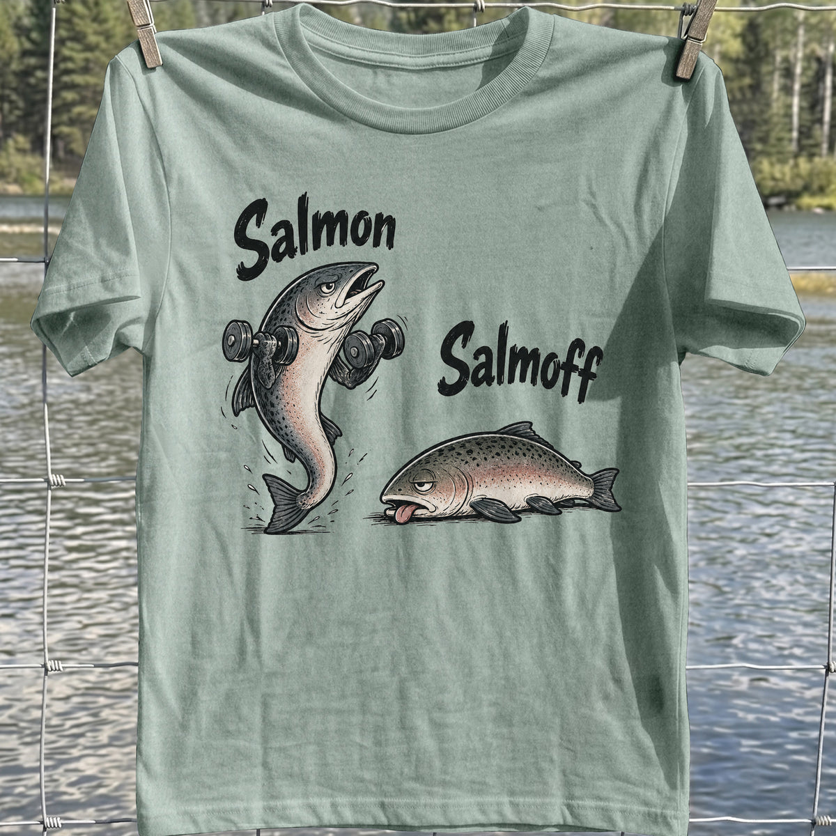 Salmon Salmoff T-Shirt