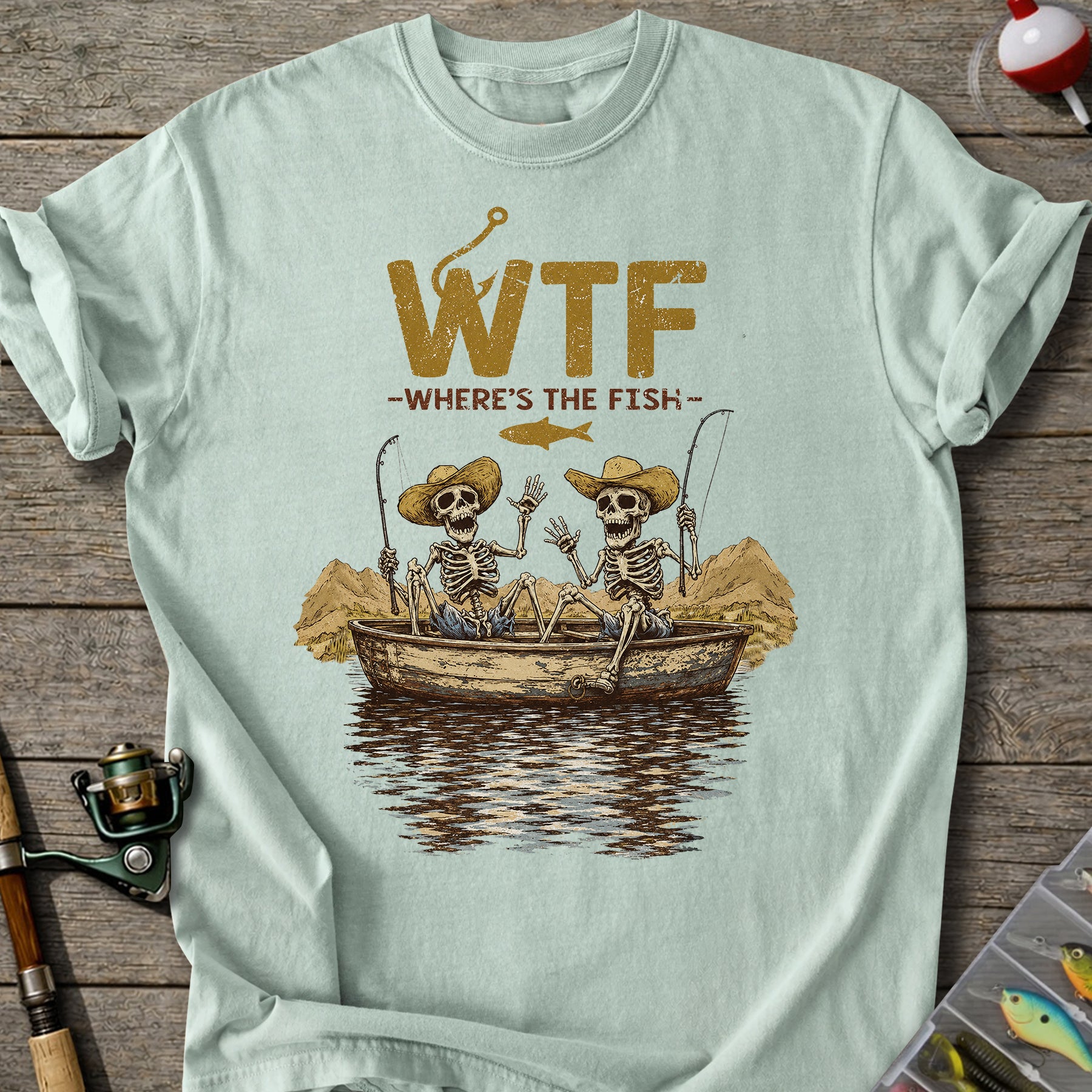 Skeleton WTF T-Shirt