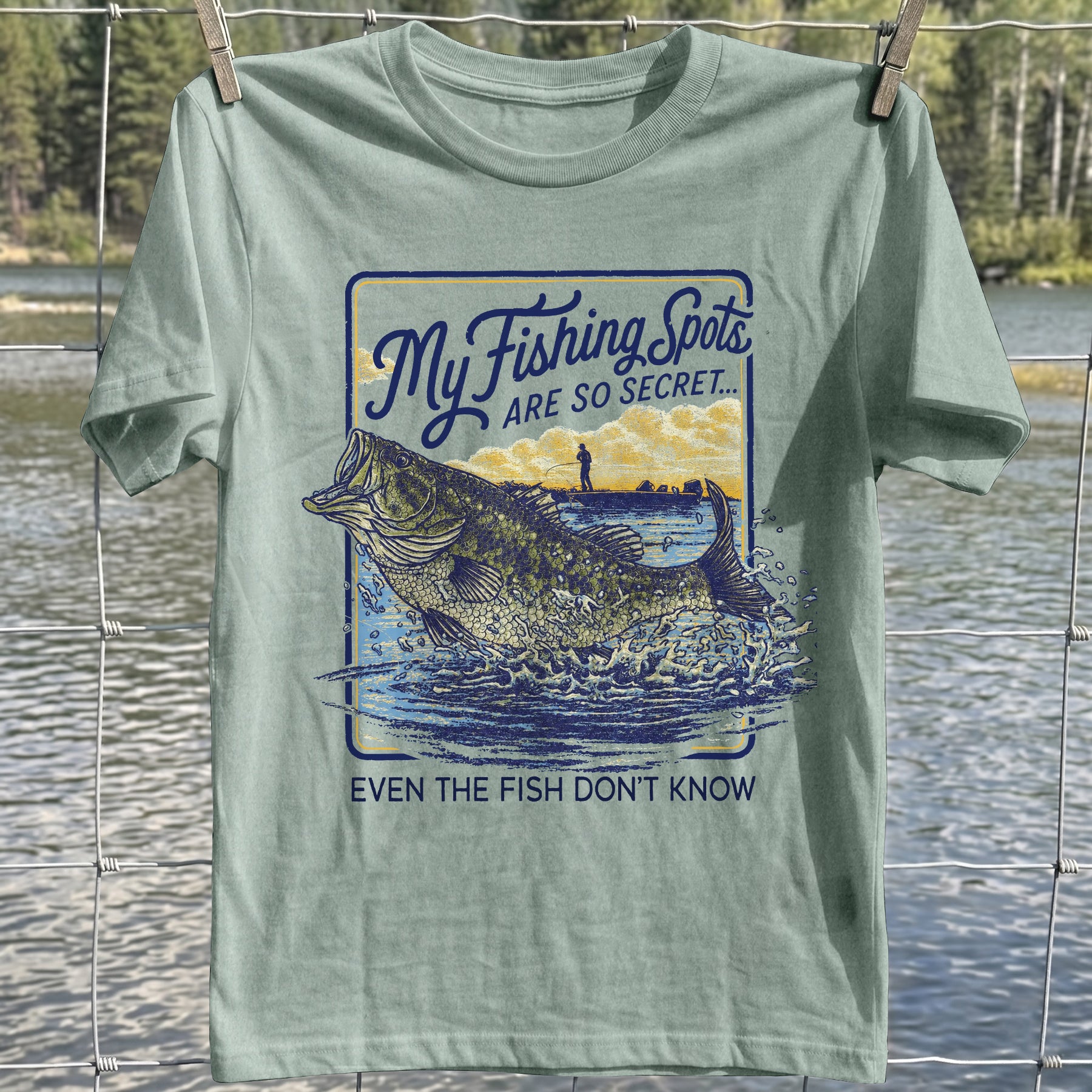 Secret Fishing Spots T-Shirt