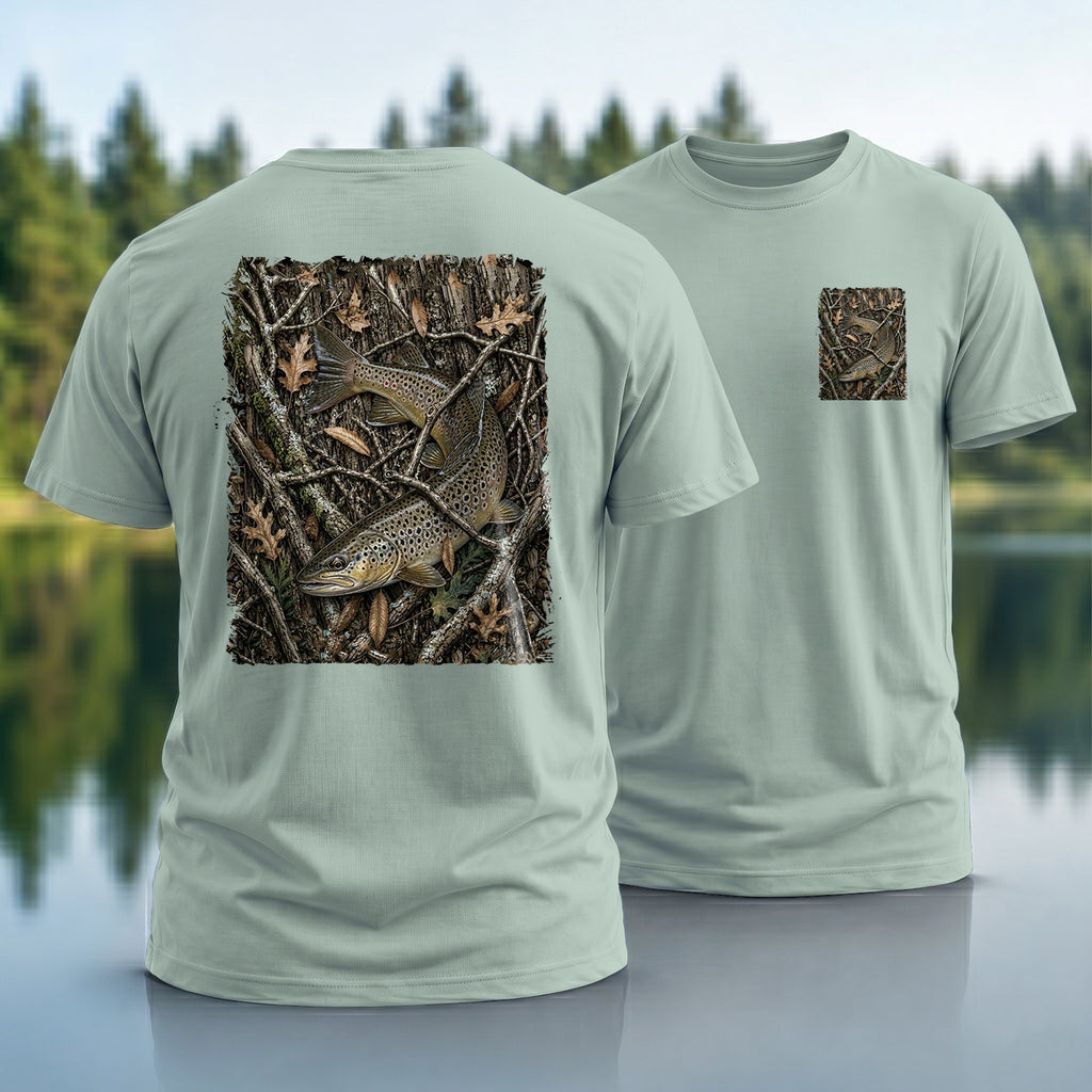 Trout Camouflage T-Shirt