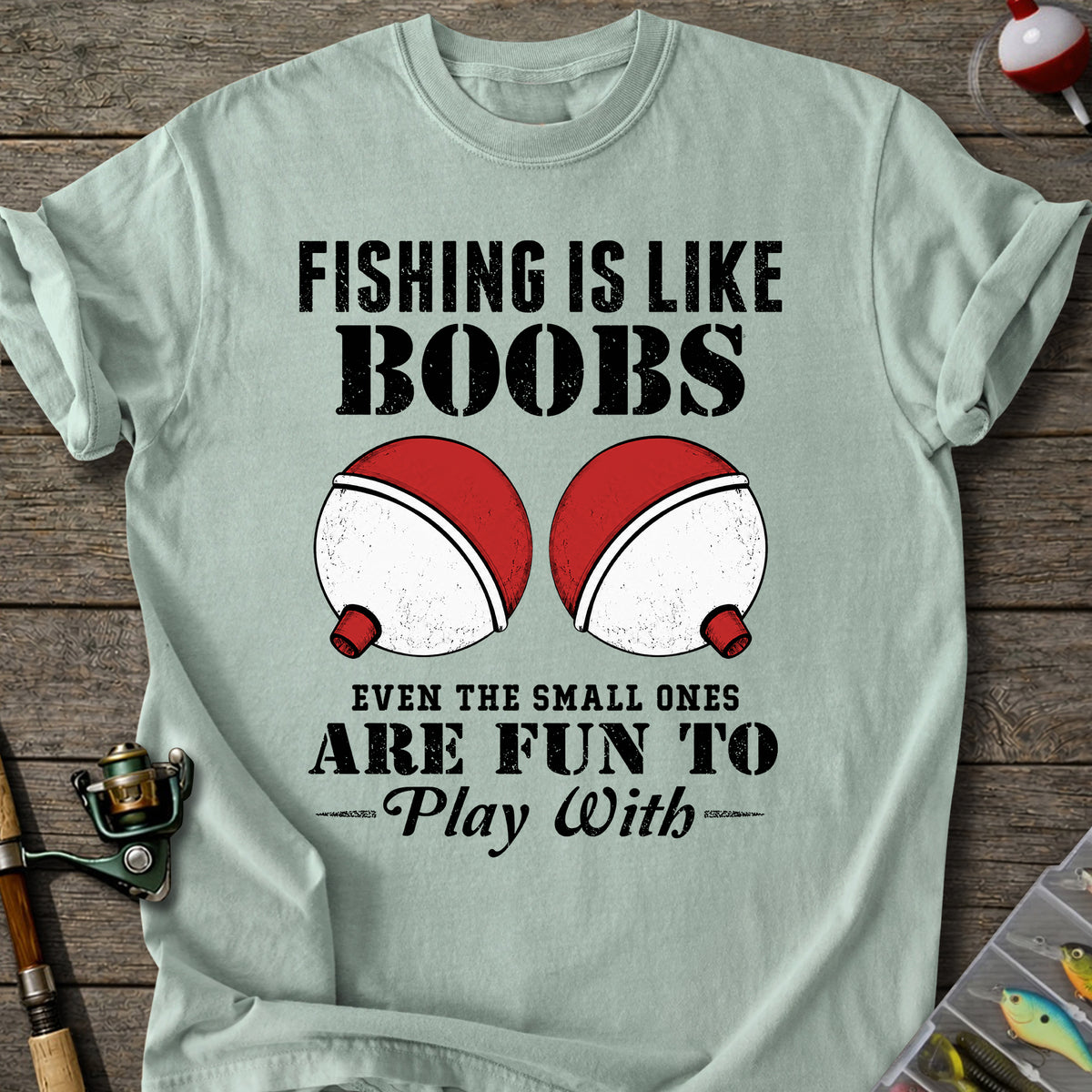 Fishing Boobs T-Shirt