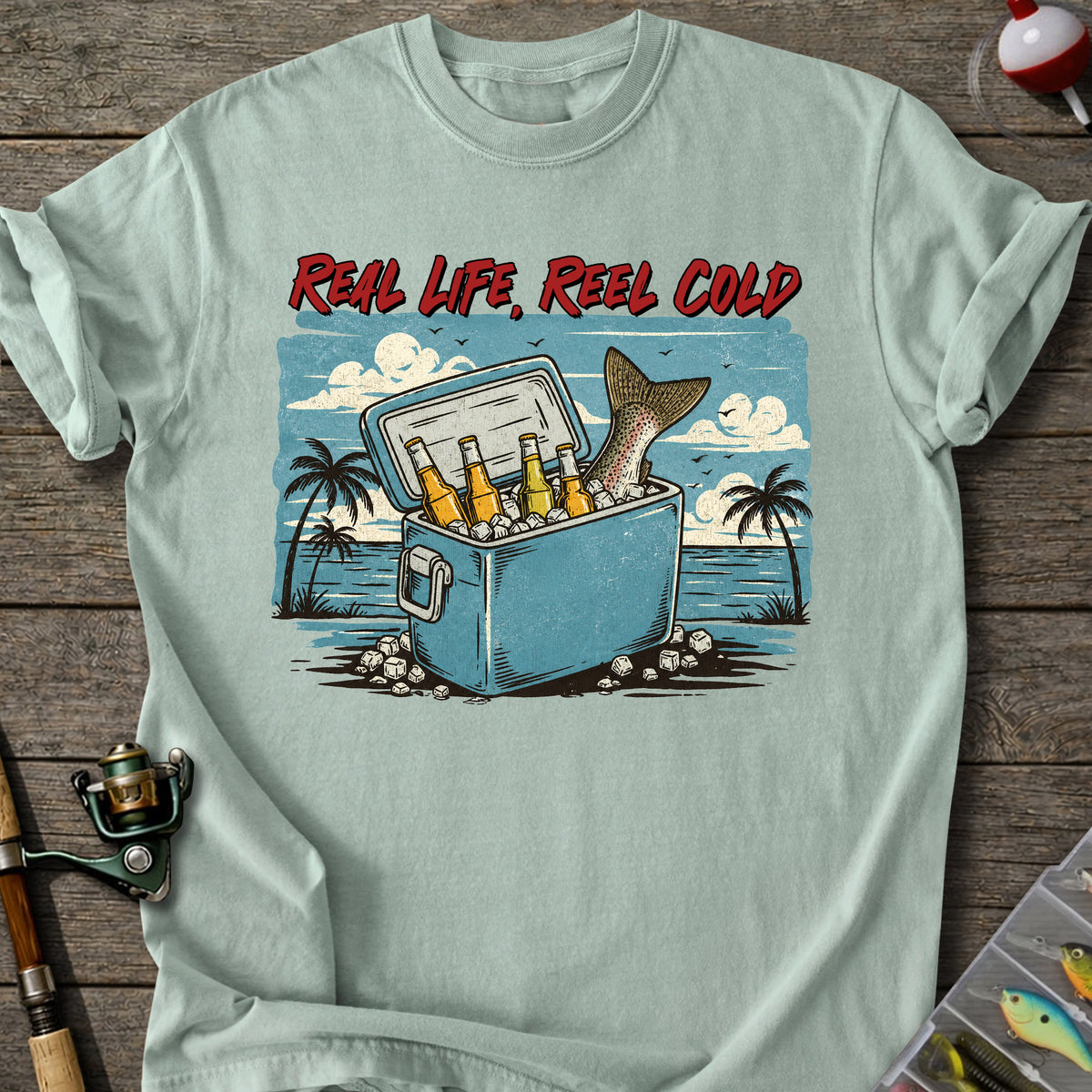 Cold Beer Cooler T-Shirt