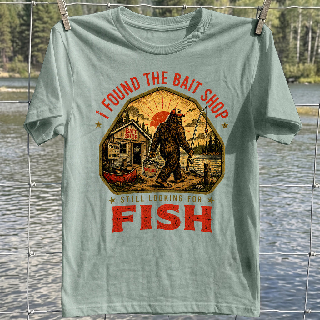 Bigfoot Bait Shop T-shirt