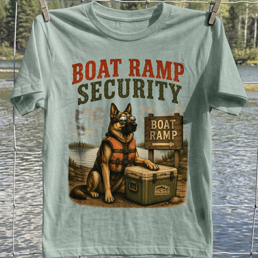 Boat Ramp Security T-Shirt