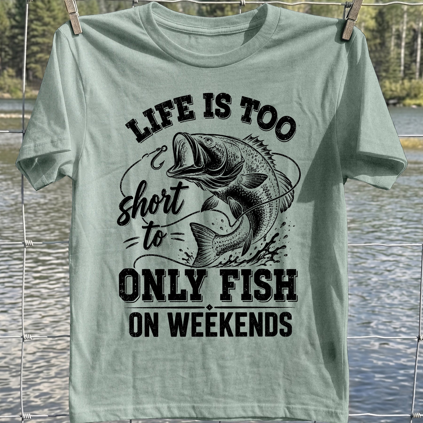 Only Fish Weekends T-Shirt