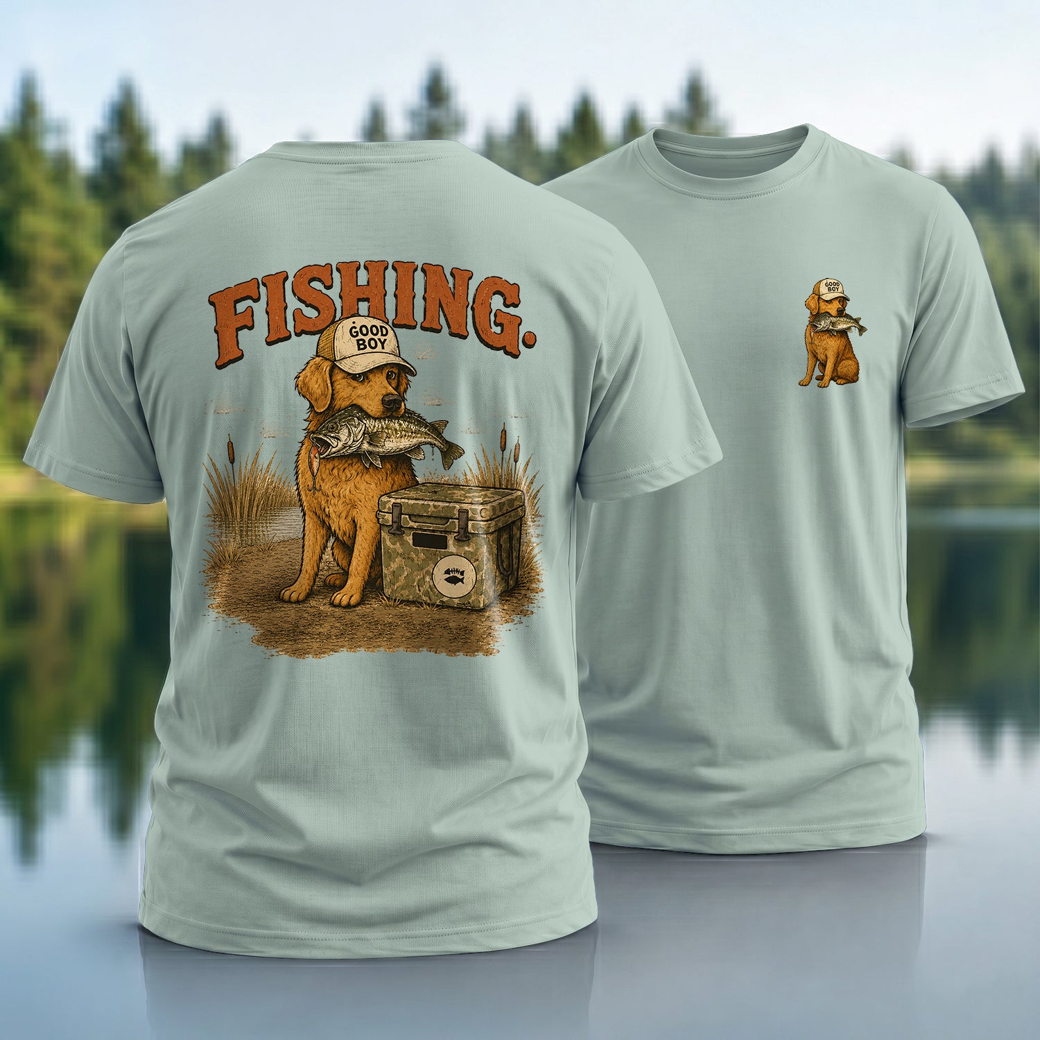 Good Boy Fishing T-shirt