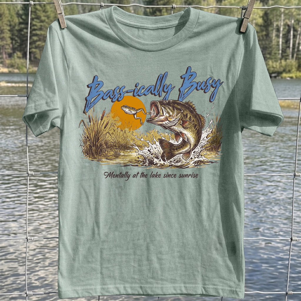 Bass-ically Busy Tshirt