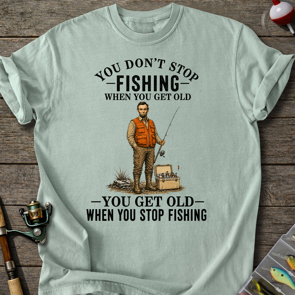 Lincoln Never Stops T-Shirt