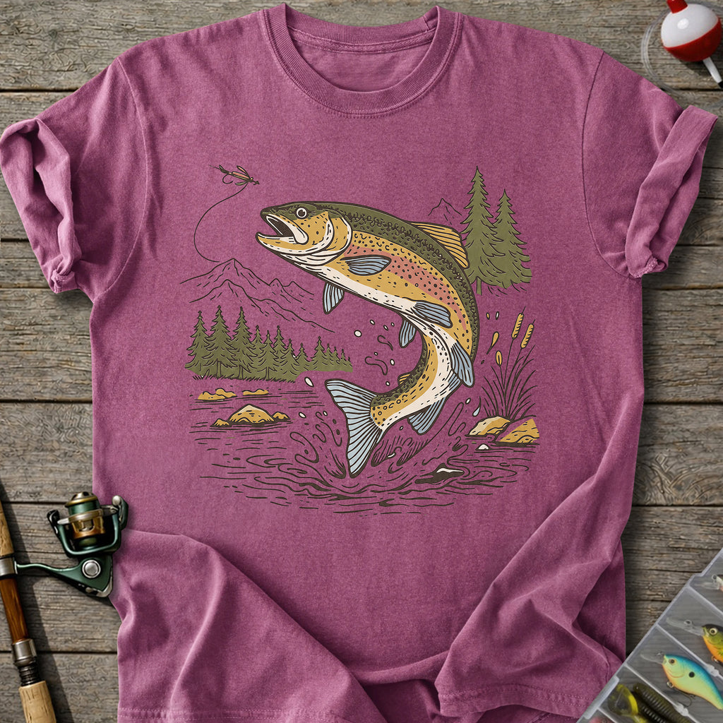 Mountain Trout Fishing T-shirt