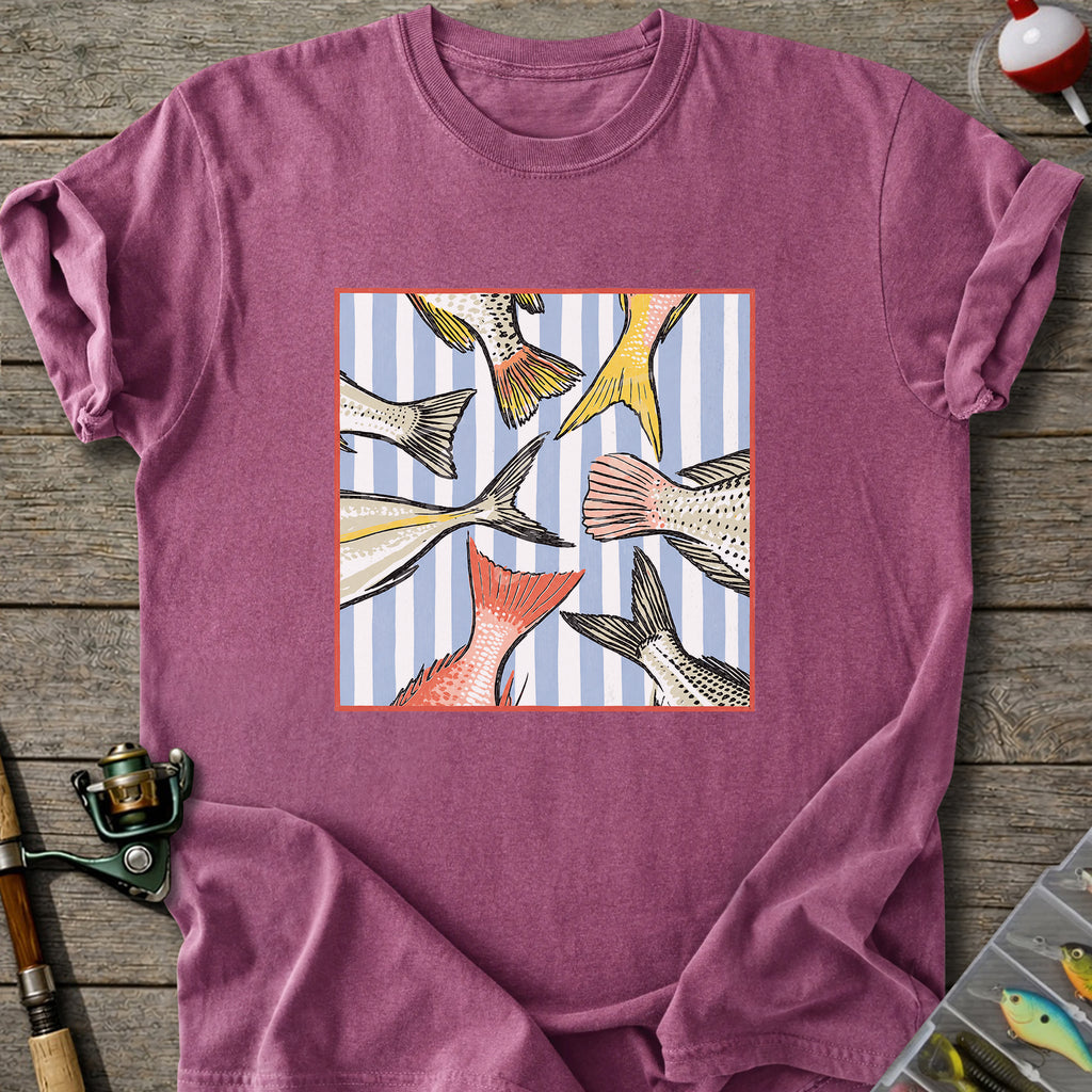 Colorful Saltwater Fins T-Shirt