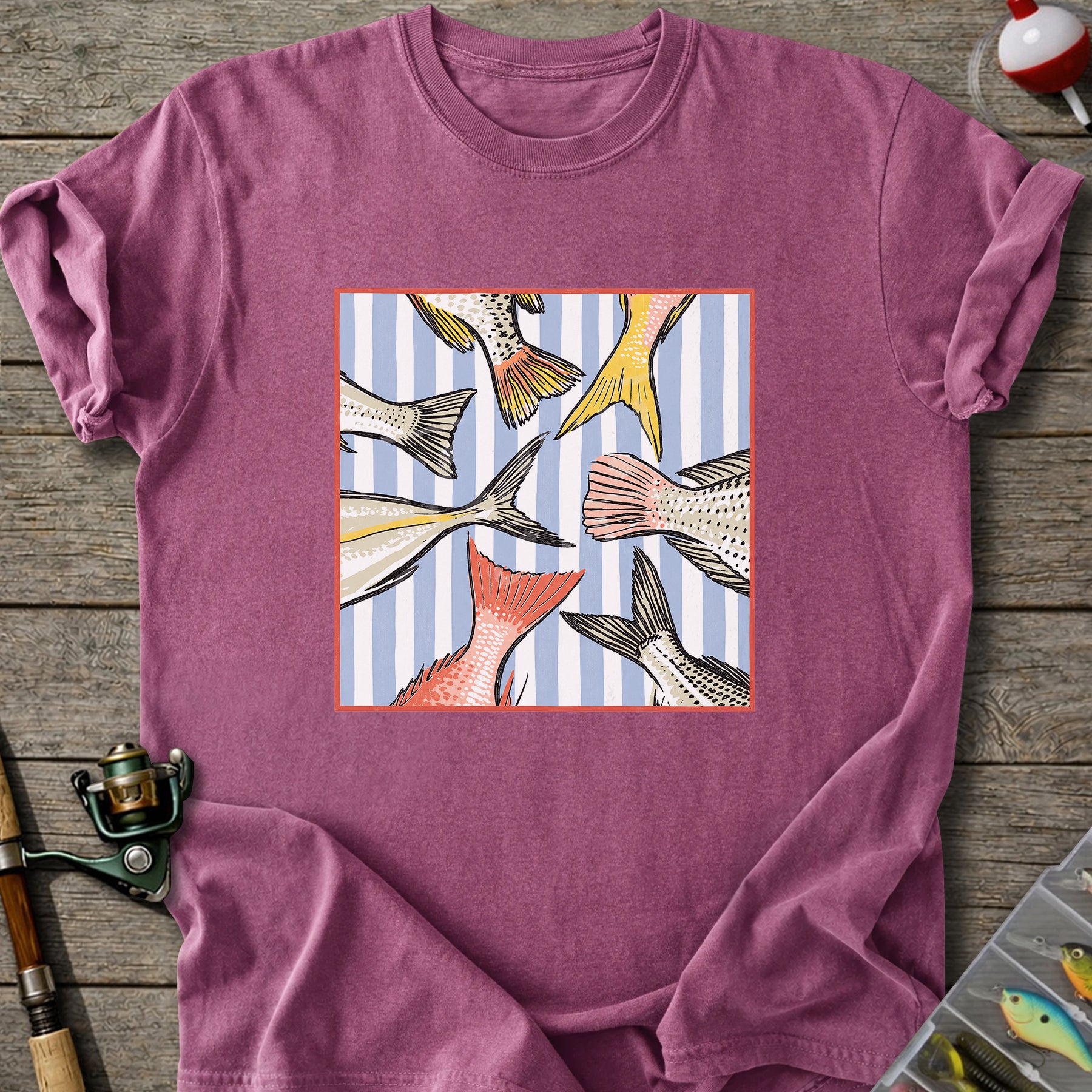 Colorful Saltwater Fins T-Shirt