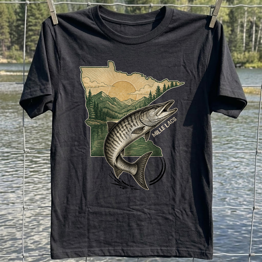 Mille Lacs Fishing T-Shirt