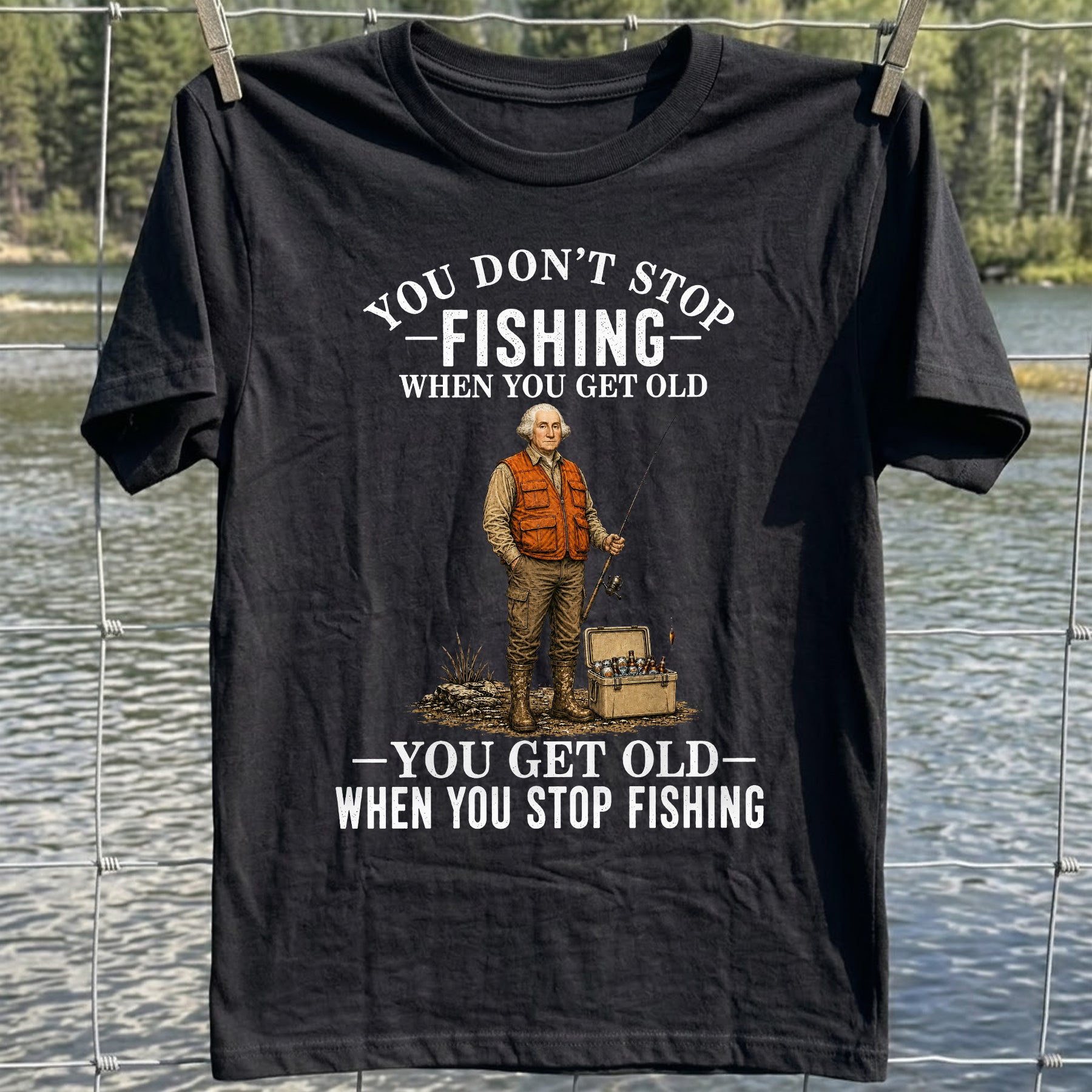 Washington Never Stops T-Shirt