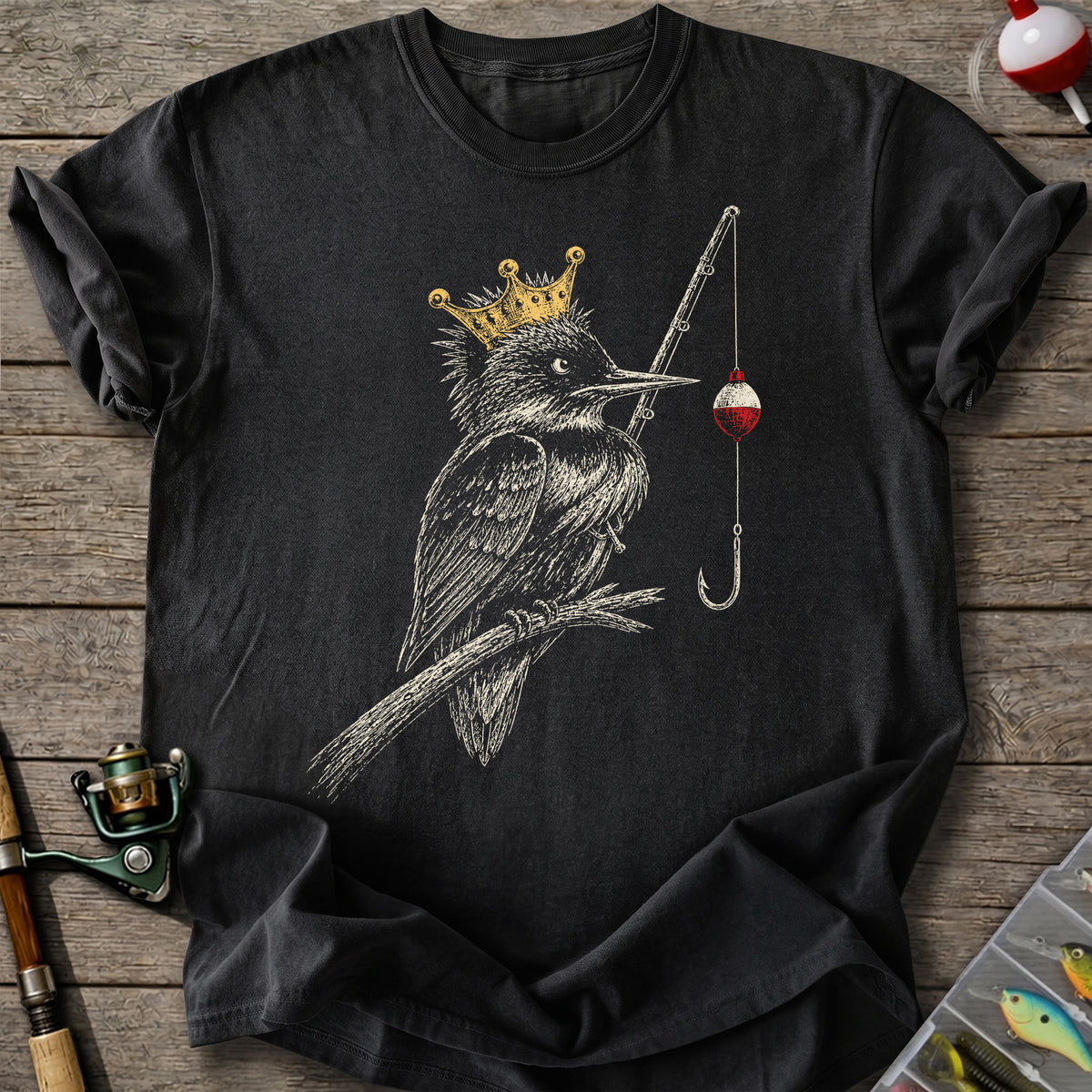 Kingfisher Fishing King T-Shirt