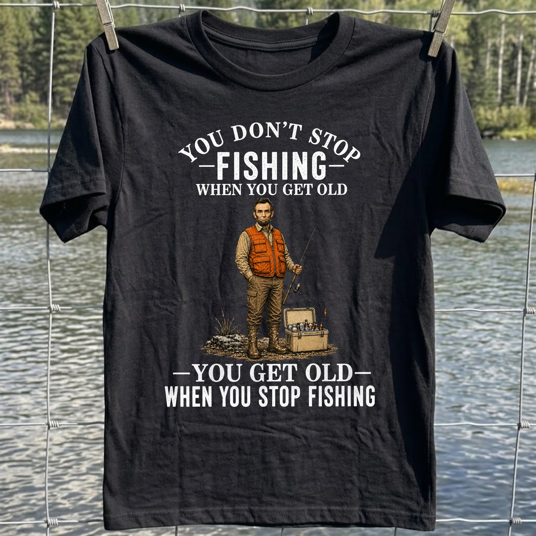 Lincoln Never Stops T-Shirt