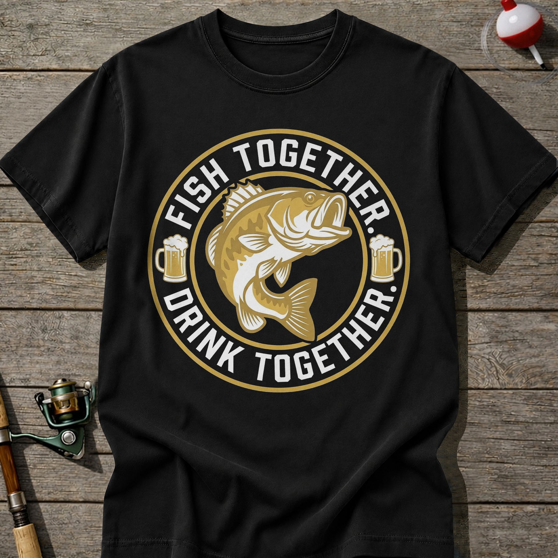 Fish Together Drink Together T-Shirt