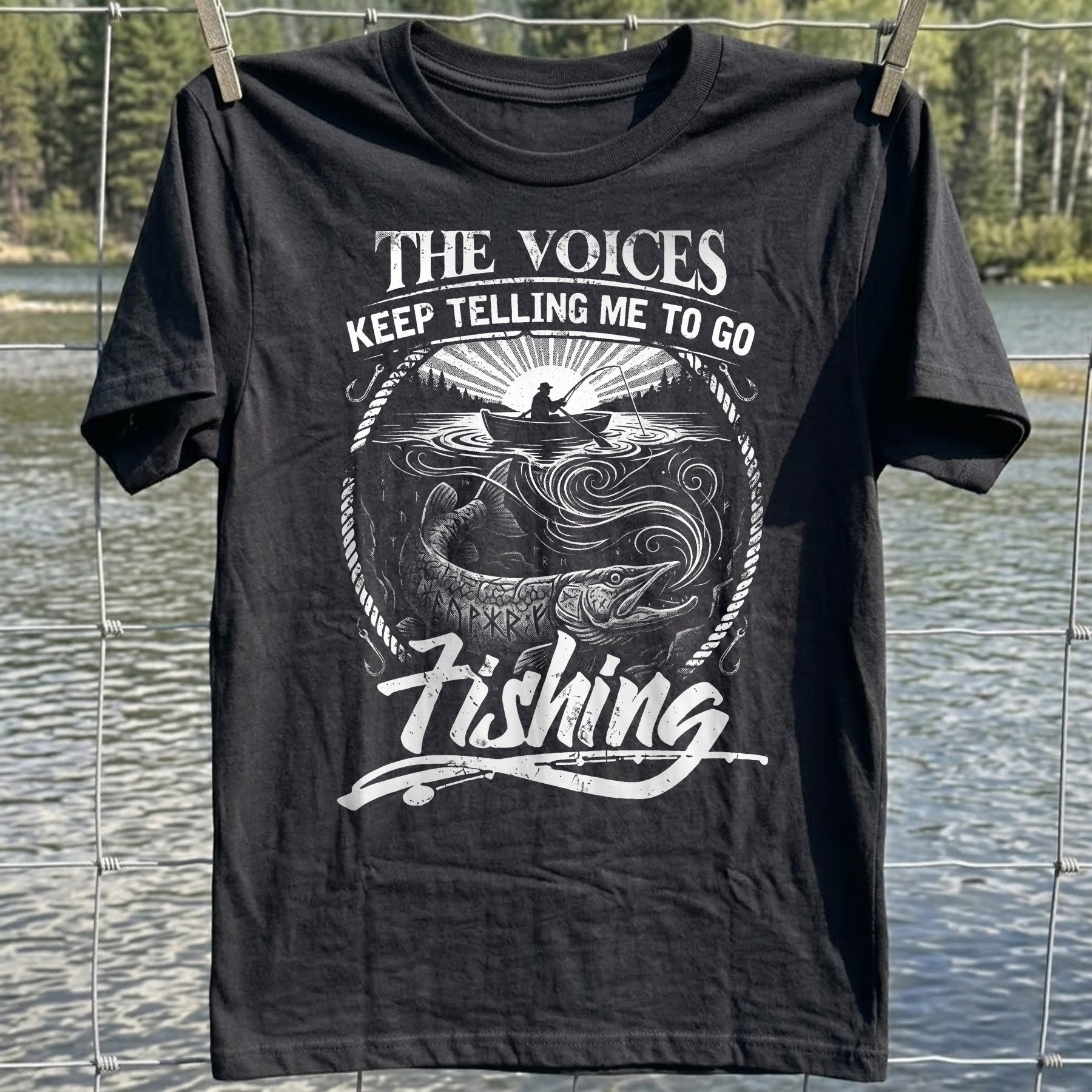 Fishing Voices T-shirt