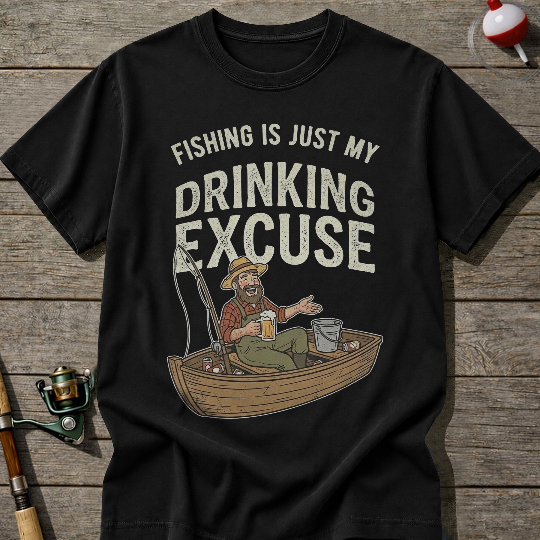 Fishing Is My Drinking Excuse T-Shirt
