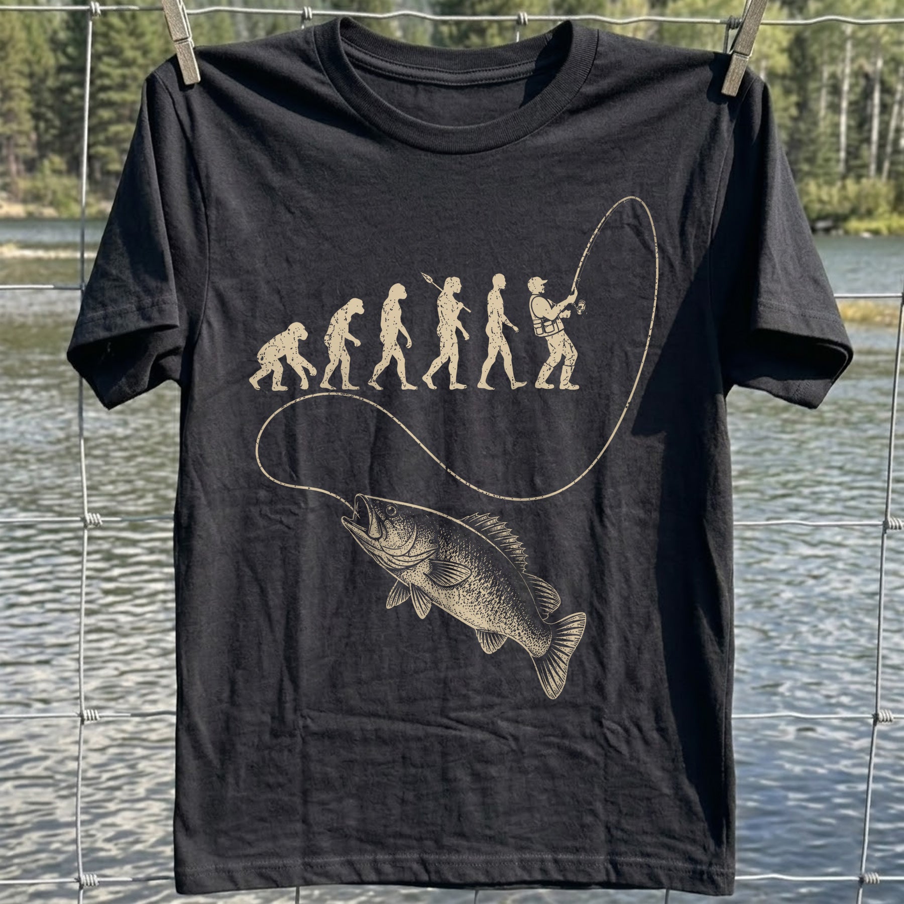 Fishing Evolution T-shirt