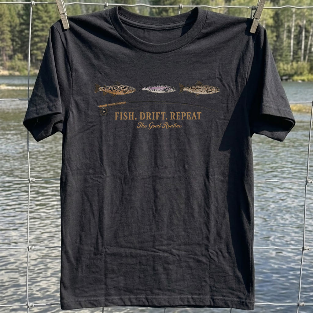 Fish Drift Repeat T-shirt