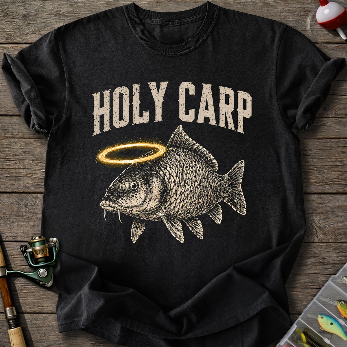 Holy Carp Fishing T-Shirt