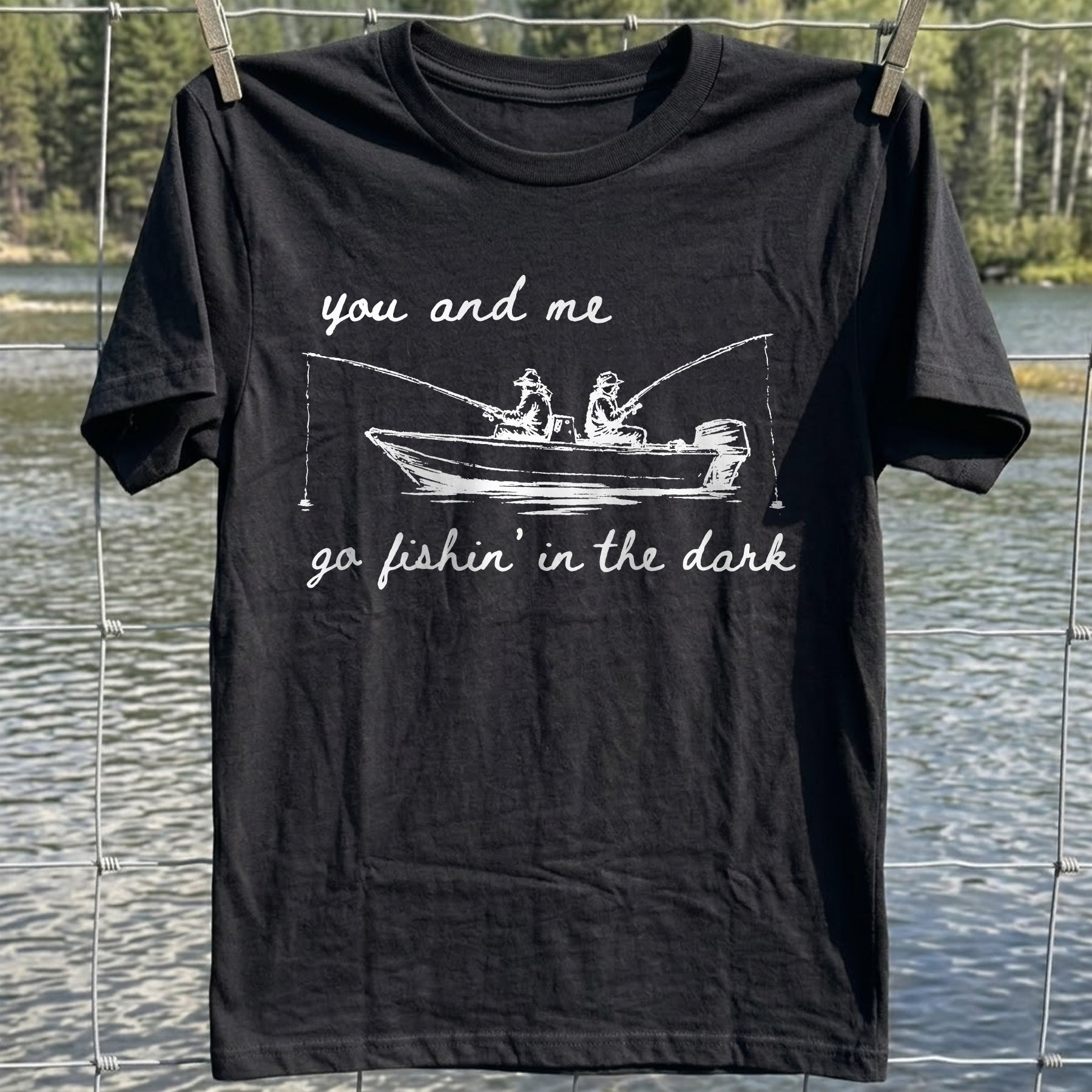 You & Me Fishing T-shirt