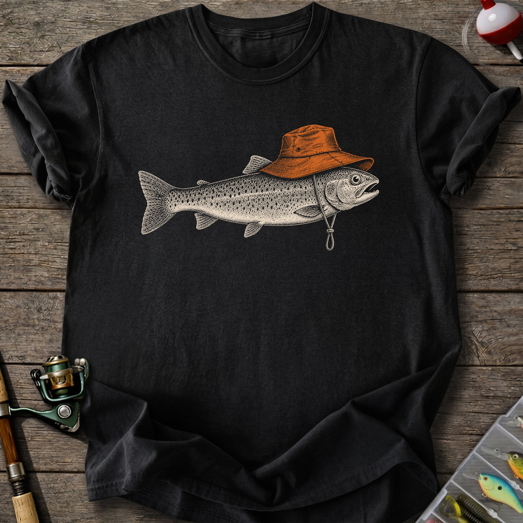 Hat On Trout T-Shirt