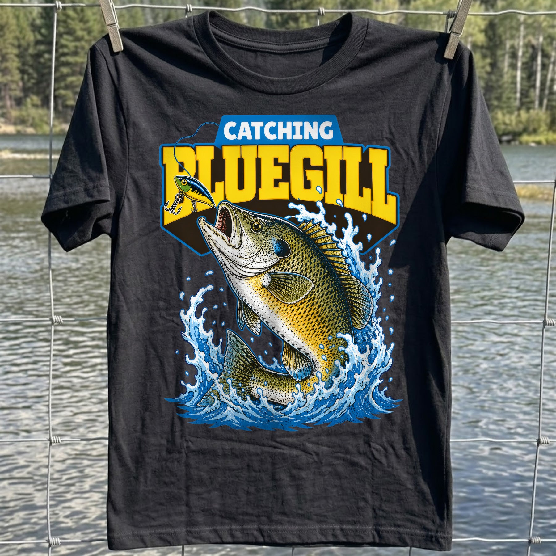 Catching Bluegill T-shirt