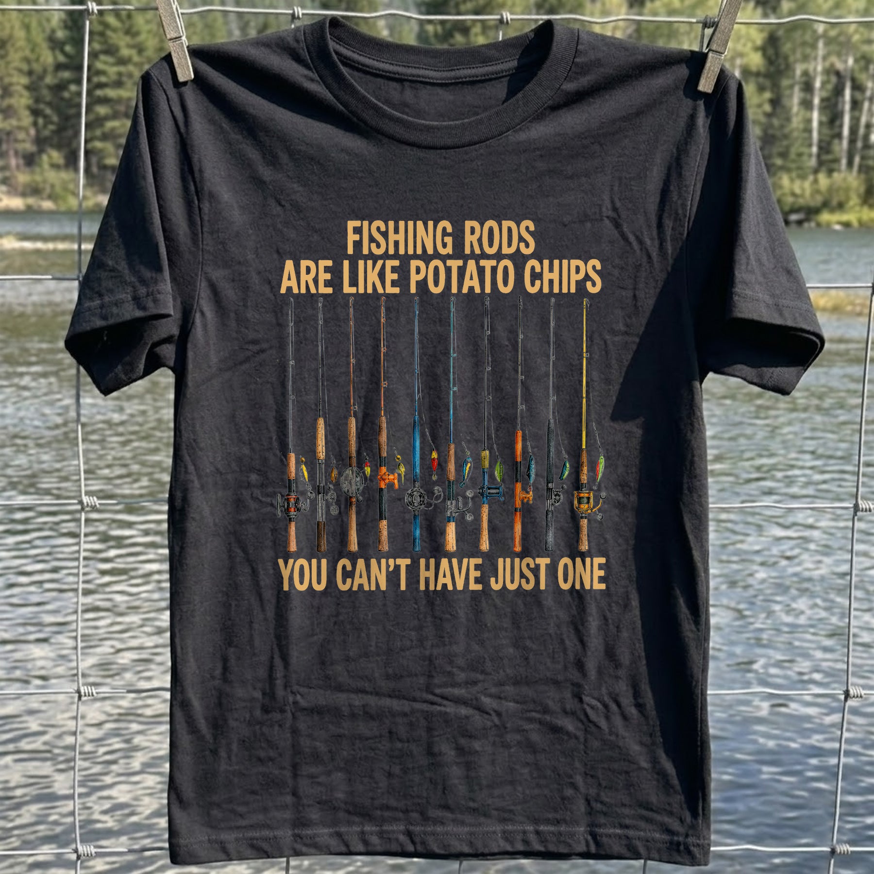 Fishing Rods T-shirt