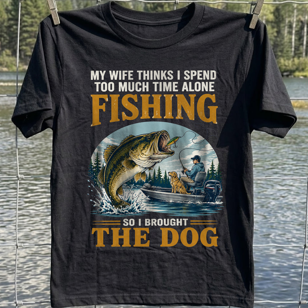 Fishing With My Dog T-Shirt